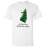 UGP Campus Apparel That Time of Year Again - Funny Christmas Tree Holiday Cat T Shirt