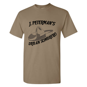J Peterman's Urban Sombrero - Funny Fashion Comedy TV Show T Shirt