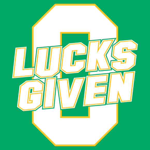 Zero Lucks Given - Funny St Patrick's Day T Shirt