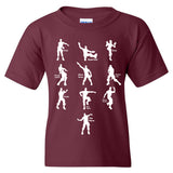 Emote Dances - Funny Youth T Shirt