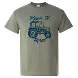 UGP Campus Apparel Keepin It Rural - Funny Tractor Farm Country T Shirt