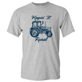 UGP Campus Apparel Keepin It Rural - Funny Tractor Farm Country T Shirt