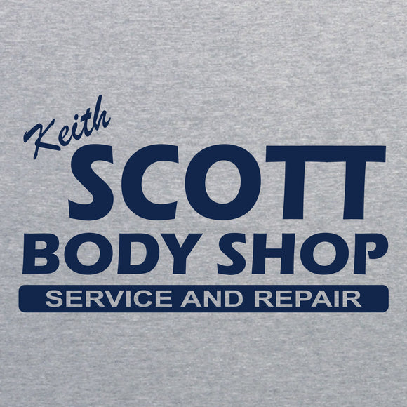 Keith Scott Body Shop - Drama, TV Back Print Basic Cotton Hoodie
