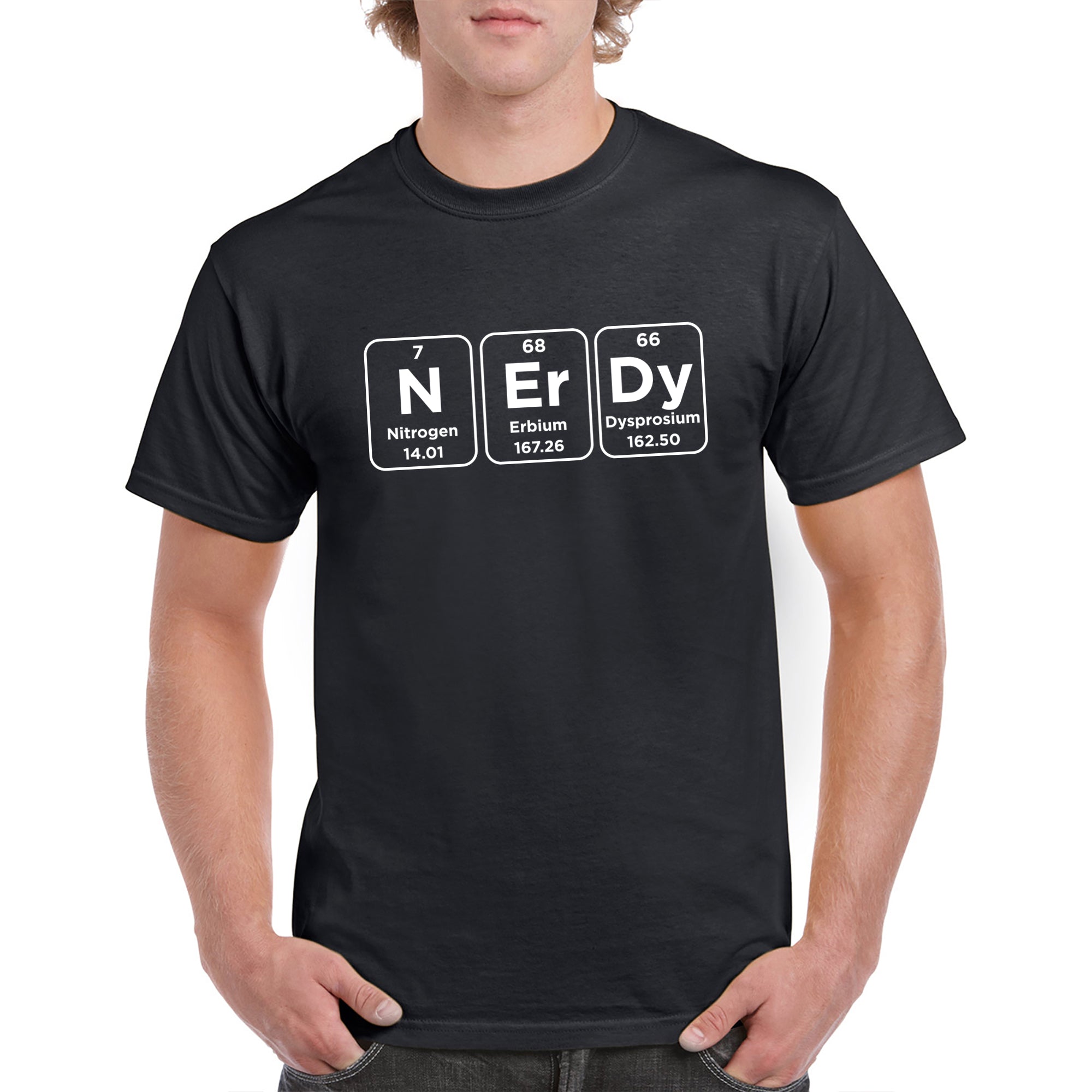 Periodic Table Nerd Funny Science Nerdy Scientist T Shirt Underground Online Retail