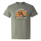 Purrassic Park - Dinosaur, Cat, Movie, Pun, Jurassic T-Shirt
