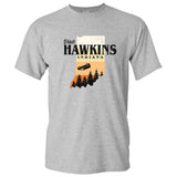 UGP Campus Apparel Visit Hawkins Indiana - Funny Upside Down Eleven T Shirt